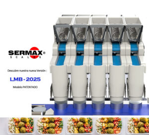 Dosificadora Pesadora para platos preparados y ready meals. SERMAX LMB 2025