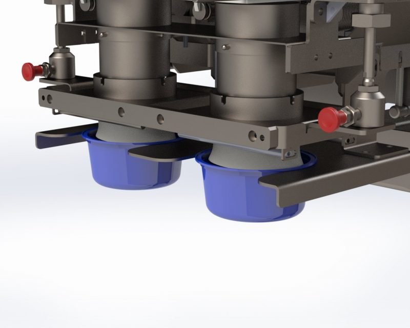 (EN) LMB 02 Filling device for trays / cups
