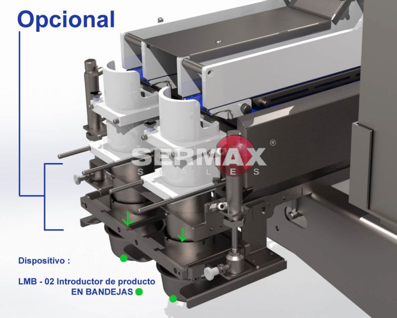 (EN) LMB 02 Filling device for trays / cups - Imagen 2