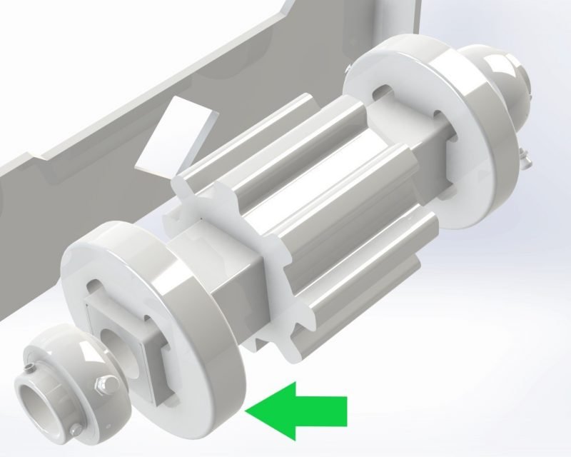 ELEVADOR M38 POLEAS SOPORTE COMPACT DRIVE