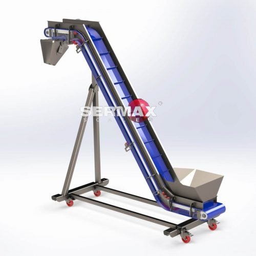 (EN) Infeed elevator Easy Clean FDA SERMAX®( 1 Linear Meter Price )