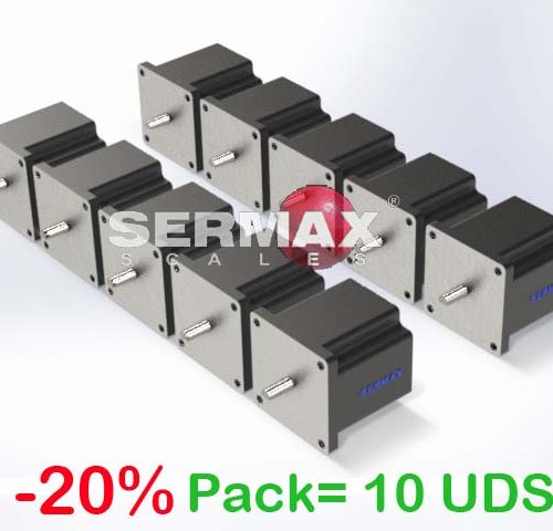 OFERTA Pack 10 UDS Motor Paso a Paso 2.1A – SIN ENCODER – Pesadoras CR/MP SERMAX