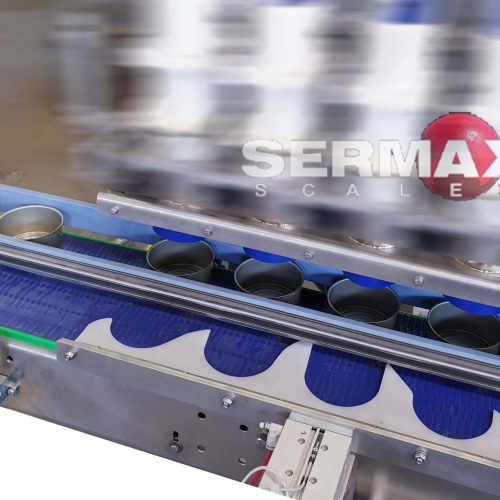 (EN) Conveyor Step by Step motion for packaging / Trays or cups /